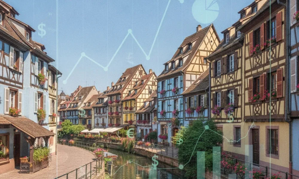 Revenus moyens Airbnb Colmar par type de bien 2026 - revenus moyens airbnb colmar type bien